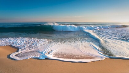 Sticker - waves on the beach