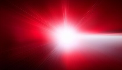 simplistic red and white light flare background digital art background