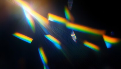 prism light overlay flare background texture