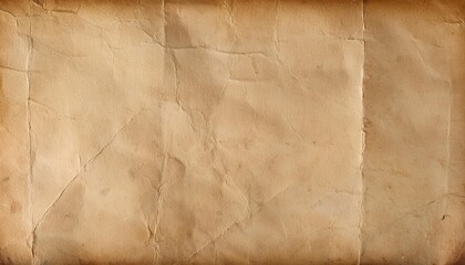 Wall Mural - weathered old brown paper texture