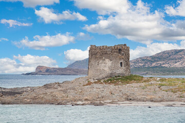 Poster - La Pelosa beach of stintino, Sardinia island, Italy