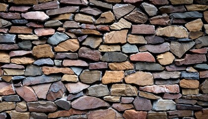 Sticker - flake stone wall for background