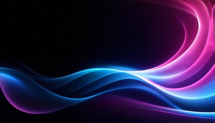 grainy abstract background dark noisy poster black backdrop pink blue glowing color wave banner design copy space