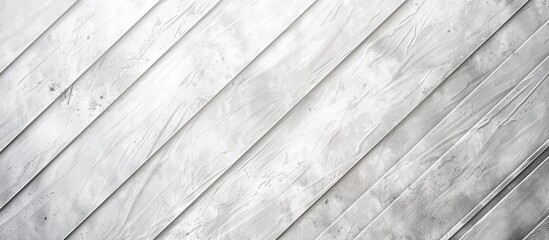 Leinwandbilder - A textured light gray striped wallpaper serves as a backdrop with ample copy space for adding text in a wide banner image