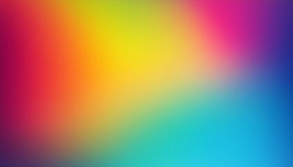 Wall Mural - aura grainy gradient background abstract colorful modern wallpaper vibrant rainbow backdrop with grain texture