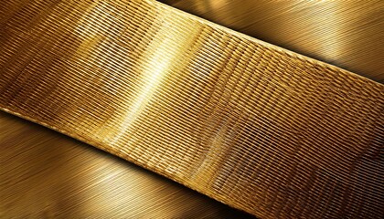 Canvas Print - gold metallic background with carbon fiber mesh