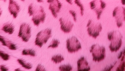 Sticker - pink leopard fur background wallpaper