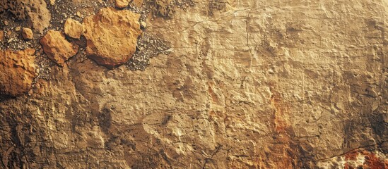 Aufkleber - Gritty sandstone texture reveals a naturalistic grunge with copy space image