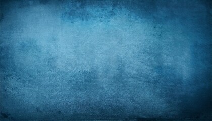 Sticker - grungy blue stained canvas background or texture