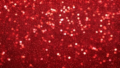 Canvas Print - shiny red glitter texture background