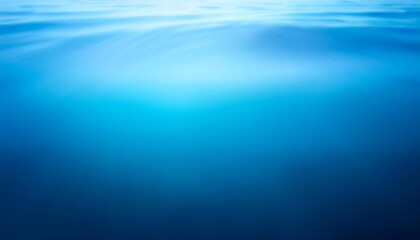 Wall Mural - blue gradient background abstract illustration of deep water