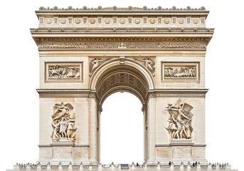 Wall Mural - PNG  Arc de triomphe architecture creativity sculpture.