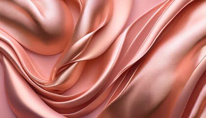 Poster - vibrant rose gold colors abstract wallpaper design