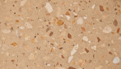 Poster - abstract tan terrazzo natural stone texture luxury tile surface background