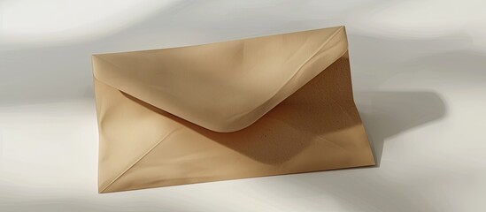 Aufkleber - Envelope with copy space image on white backdrop