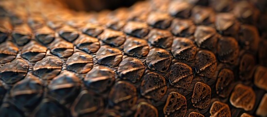 Aufkleber - Canvas with a scaly texture in a close up copy space image