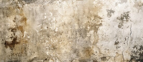 Aufkleber - Vintage colored weathered cement wall background with ample copy space image