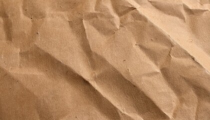 Poster - brown kraft paper with texture closeup