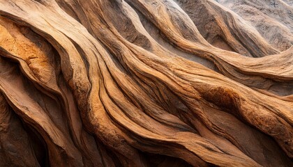 Poster - a mix of earth tones and surfaces in fantasy beautiful texture generative ai wallpaper