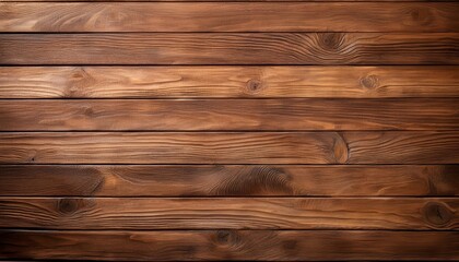 Poster - brown wood plank texture