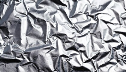 Poster - silver foil texture background