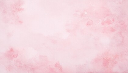 Poster - soft pastel blush pink grungy watercolor background texture