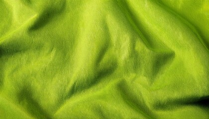 Poster - lime dyed cotton fabric texture with mottled effect