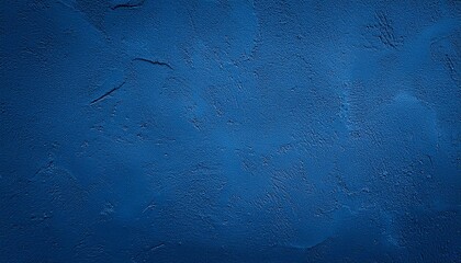 Canvas Print - dark blue stucco texture background