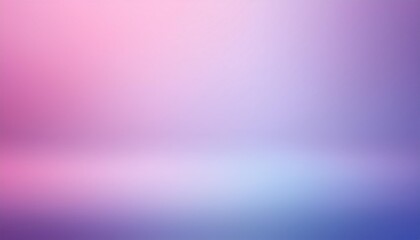 Poster - pink blue gradient polished surface lilac color blur empty background ai graphic