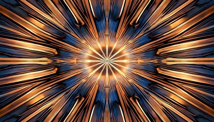 Wall Mural - abstract kaleidoscope vertical loop background