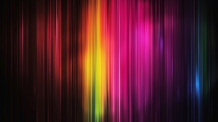 Wall Mural - Abstract Vertical Stripes in Neon Colors