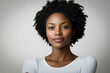 © sharafmaksumov - Professional African American Woman On White Background