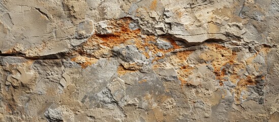 Aufkleber - Gritty sandstone texture reveals a naturalistic grunge with copy space image