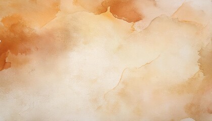 vintage beige and orange textured watercolor background