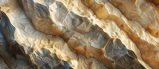 Aufkleber - Background design with a textured sandstone pattern ideal for a copy space image