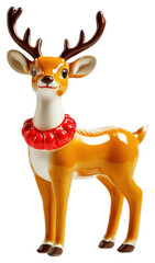 Sticker - PNG Reindeer porcelain figurine wildlife.