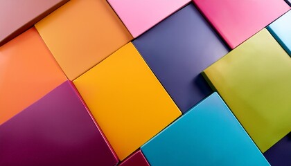 Wall Mural - colorfull rectangles abstract background texture