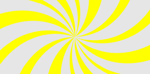 sun rays Retro vintage style on yellow background, Sunburst Pattern Background. Rays. Summer Banner Vector.