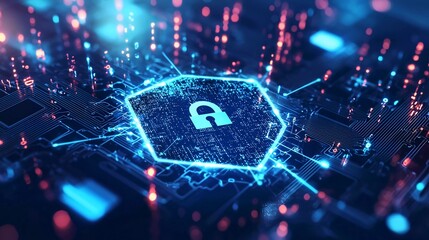 Cyber ​​security network, privacy data protection concept. Computer programmer team with network security system, beautiful software development