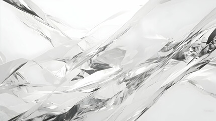 Wall Mural - abstract white and gray shapes, creating a modern and sleek background