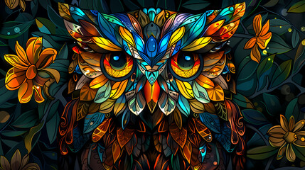 Owl vector image