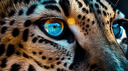 Wall Mural - stunning bright animal eyes