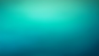 Wall Mural - turquoise blue emerald green gradient abstract blur background