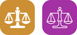 © Malik Grafix - Justice Scale Vector Icon