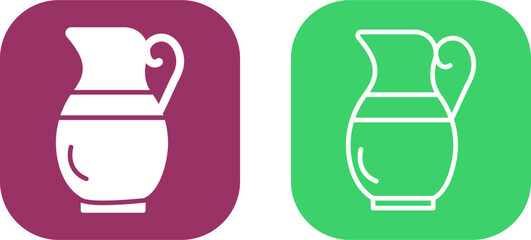 Poster - Jug Vector Icon