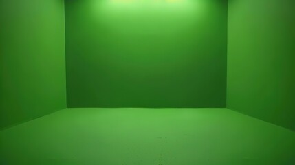 Wall Mural - Screen_effect_green_background_for_Chroma_key