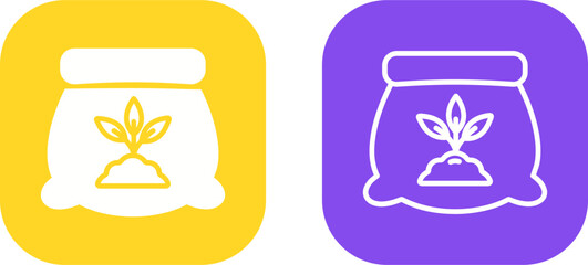 Sticker - Sack Vector Icon