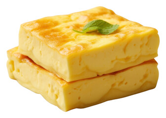 Canvas Print - PNG Tamagoyaki food dessert cheesecake.