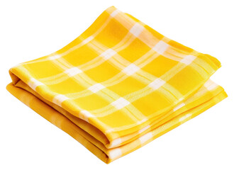 Sticker - PNG Yellow and white scotch napkin white background tablecloth rectangle.