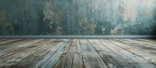 Aufkleber - distressed floor. with copy space image. Place for adding text or design
